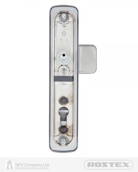 Фурнітура Захисна Rostex *astra R Fix-mov Din Plate 85мм Нерж.сталь_мат 22мм 38-55мм 3клас Hranate/astra Nerez_mat Комплект-фото-3 Фото 3 - Фурнітура Захисна Rostex *astra R Fix-mov Din Plate 85мм Нерж.сталь_мат 22мм 38-55мм 3клас Hranate/astra Nerez_mat Комплект.