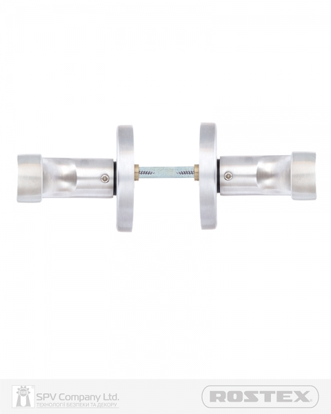 Фурнітура Захисна Rostex *rotondum R/s Mov-mov Din Round Нерж.сталь_мат 23мм 38-45мм 3клас Solid Nerez_mat Комплект, Кріплення Ручки Накладне-фото-4 Фото 4 - Фурнітура Захисна Rostex *rotondum R/s Mov-mov Din Round Нерж.сталь_мат 23мм 38-45мм 3клас Solid Nerez_mat Комплект, Кріплення Ручки Накладне.