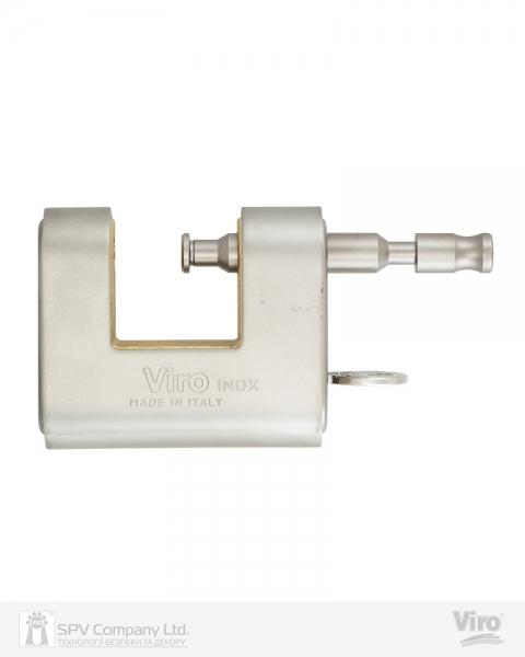 Замок висячий VIRO PANZER_ST.STEEL 4117.Х 3KEY 20мм SLID_shackle 12мм BOX-фото-5 Фото 5 - Замок висячий VIRO PANZER_ST.STEEL 4117.Х 3KEY 20мм SLID_shackle 12мм BOX.
