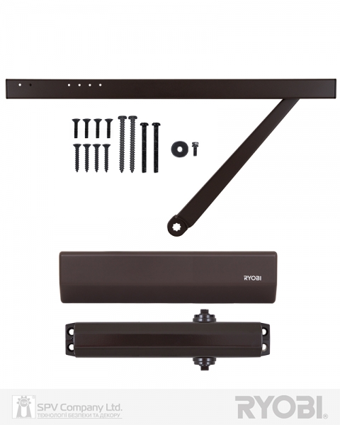 Дотягувач Накладний Ryobi 2000 Ds-2050t Dark_bronze Bc Sld_ho_arm En_3 60кг 950мм-фото-2 Фото 2 - Дотягувач Накладний Ryobi 2000 Ds-2050t Dark_bronze Bc Sld_ho_arm En_3 60кг 950мм.