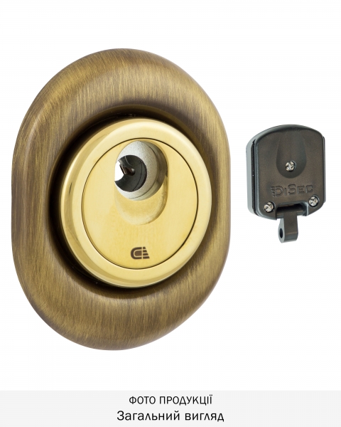 Протектор Disec Magnetic_3g 3g8fm Omega Oval 20мм Бронза_сатин 3клас Bs 3key Km0p3g Зовнішній-фото-1 Фото 1 - Протектор Disec Magnetic_3g 3g8fm Omega Oval 20мм Бронза_сатин 3клас Bs 3key Km0p3g Зовнішній.