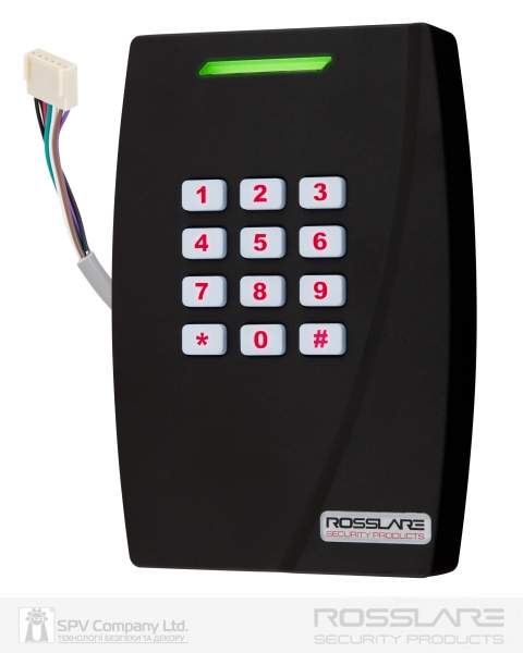 Электронный считыватель ROSSLARE AY-W6350B внешний код+карта MIFARE 13.56Mhz-фото-7 Фото 7 - Электронный считыватель ROSSLARE AY-W6350B внешний код+карта MIFARE 13.56Mhz.