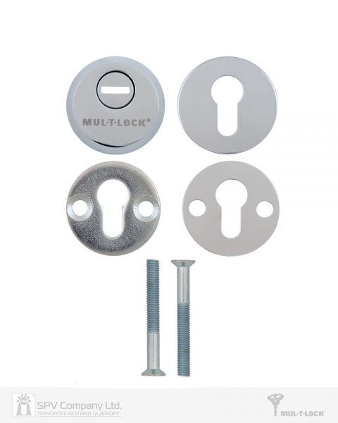 Протектор MUL-T-LOCK SL3 DIN ROUND 14,5 мм 48-53мм Хром полірований 3клас NICKEL CHROME Комплект, М8х65-фото-5 Фото 5 - Протектор MUL-T-LOCK SL3 DIN ROUND 14,5 мм 48-53мм Хром полірований 3клас NICKEL CHROME Комплект, М8х65.