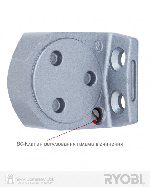 Дотягувач Накладний Ryobi 2000 Ds-2055p Silver Bc Prl_ho_arm En_4 До_80кг 1100мм-фото-10 Фото 10 - Дотягувач Накладний Ryobi 2000 Ds-2055p Silver Bc Prl_ho_arm En_4 До_80кг 1100мм.