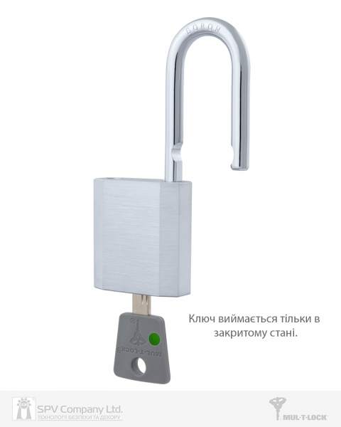 Замок навесной MUL-T-LOCK G47 7x7 0767 2KEY DND77 GREY INS NR shackle 50мм 8мм BOX M-фото-9 Фото 9 - Замок навесной MUL-T-LOCK G47 7x7 0767 2KEY DND77 GREY INS NR shackle 50мм 8мм BOX M.