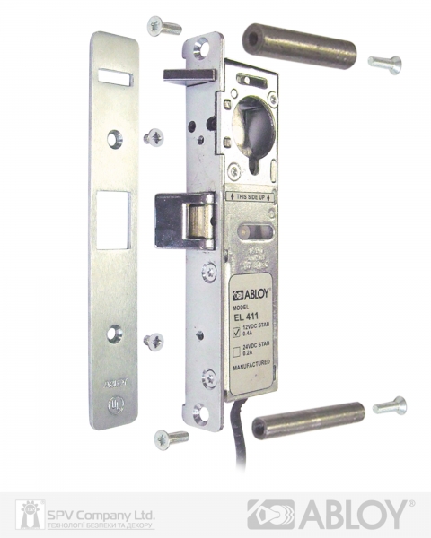Замок электромеханический ABLOY EL 411 BS24,6 FP25,4 RS UNIV ANSI SOL 12V NO PANIC FUNCTION-фото-2 Фото 2 - Замок электромеханический ABLOY EL 411 BS24,6 FP25,4 RS UNIV ANSI SOL 12V NO PANIC FUNCTION.