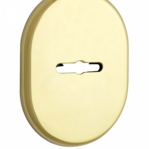 Фото 13 - Щиток DISEC KT037 MATRIX OVAL Латунь_полірована L Без шторки.