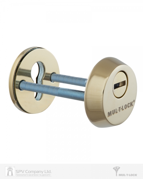 Протектор MUL-T-LOCK SL3 DIN ROUND 14,5 мм 40-89мм Латунь полірована 3клас SHINY BRASS Комплект, М6х100-фото-6 Фото 6 - Протектор MUL-T-LOCK SL3 DIN ROUND 14,5 мм 40-89мм Латунь полірована 3клас SHINY BRASS Комплект, М6х100.