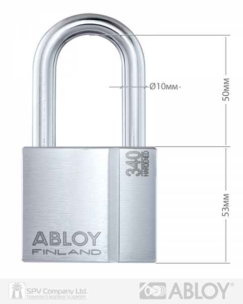 ABLOY Замок висячий PL340 PROTEC NA77FF 2KEY PRO N NR shackle 50мм 10мм BOX-фото-4 Фото 4 - ABLOY Замок висячий PL340 PROTEC NA77FF 2KEY PRO N NR shackle 50мм 10мм BOX.