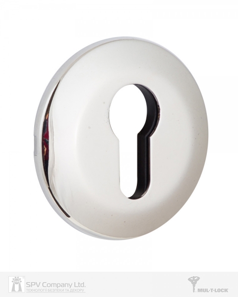 Щиток MUL-T-LOCK A733 DIN ROUND Хром полірований BRIGHT CR Без шторки-фото-2 Фото 2 - Щиток MUL-T-LOCK A733 DIN ROUND Хром полірований BRIGHT CR Без шторки.