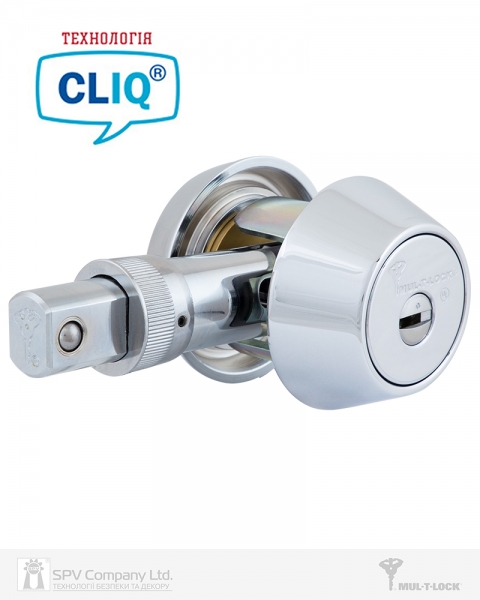 Замок Врізний Mul-t-lock 1-way Dead_bolt Hercular Univ Chrome_nickel Bs60/70мм Interactive+ Cliq M/s Gamma Left Metal_door Sp-фото-1 Фото 1 - Замок Врізний Mul-t-lock 1-way Dead_bolt Hercular Univ Chrome_nickel Bs60/70мм Interactive+ Cliq M/s Gamma Left Metal_door Sp.