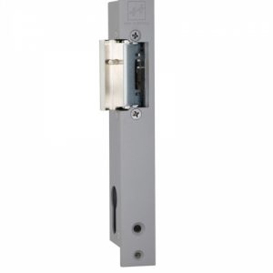 Фото 11 - Защелка электромеханическая EFF EFF 914 ZY12 -02E35(W/O SP GREY 12V DC Ee R  12мм) НЗ для стеклянных дверей.