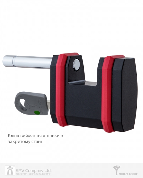 Замок навесной MUL-T-LOCK SBNE10 CLASSIC 064 5KEY ARC GREY INS SLID shackle 9мм 10мм BOX M-фото-10 Фото 10 - Замок навесной MUL-T-LOCK SBNE10 CLASSIC 064 5KEY ARC GREY INS SLID shackle 9мм 10мм BOX M.
