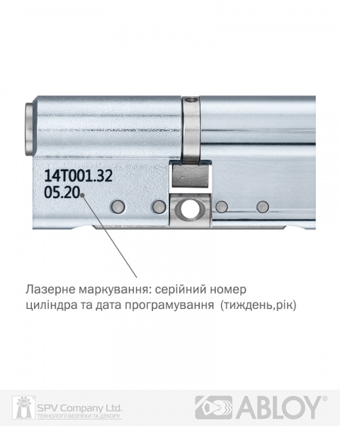 Циліндр Abloy Din_mod_kk Hard Cylp332t Protec2 69 Cr 38hix31 Cam30 Cliq M/s Ta77zz Box-фото-4 Фото 4 - Циліндр Abloy Din_mod_kk Hard Cylp332t Protec2 69 Cr 38hix31 Cam30 Cliq M/s Ta77zz Box.