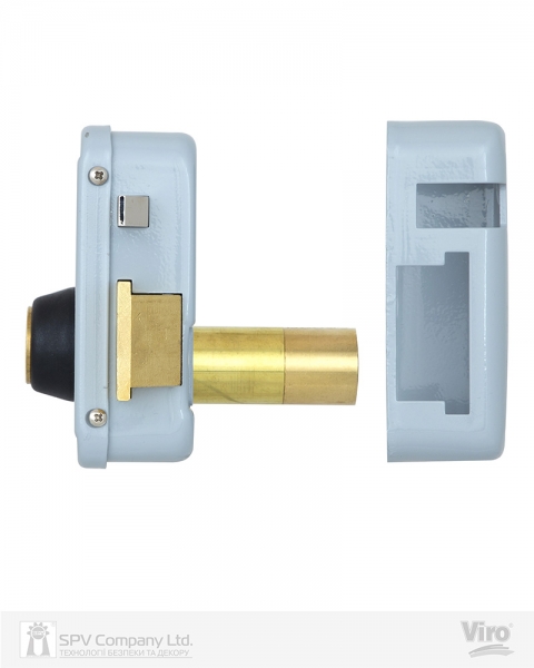 Замок электромеханический VIRO V97 8972.0794.1 BS50/80мм R 12VAC NC CYL 3KEY GATE накладной, с кнопкой, внутреннего открывания GREY (UKR LEFT T1)-фото-9 Фото 9 - Замок электромеханический VIRO V97 8972.0794.1 BS50/80мм R 12VAC NC CYL 3KEY GATE накладной, с кнопкой, внутреннего открывания GREY (UKR LEFT T1).