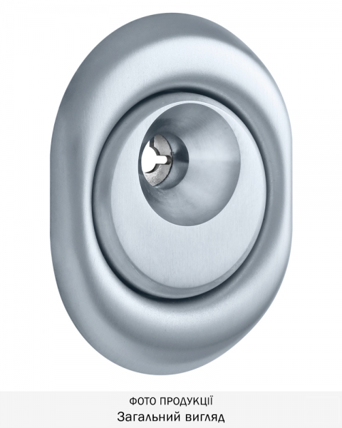 Протектор Disec Monolito Bd108 Omega Oval 22мм Хром_мат 3клас T Зовнішній-фото-1 Фото 1 - Протектор Disec Monolito Bd108 Omega Oval 22мм Хром_мат 3клас T Зовнішній.