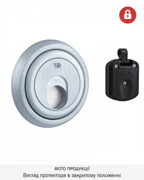 Протектор Disec Magnetic_3g 3g2mm Din Round 25мм Хром_мат T 3key Km0p3g Зовнішній-фото-1 Фото 1 - Протектор Disec Magnetic_3g 3g2mm Din Round 25мм Хром_мат T 3key Km0p3g Зовнішній.