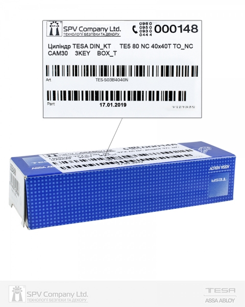 Циліндр Tesa Din_kt Te5 70 N 30x40t Tt_np Cam30 3key Te5_b Box_t-фото-9 Фото 9 - Циліндр Tesa Din_kt Te5 70 N 30x40t Tt_np Cam30 3key Te5_b Box_t.