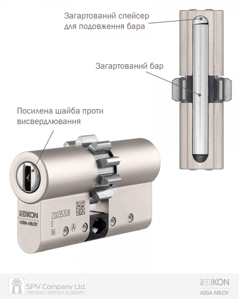 Циліндр Ikon Din_mod_kk E-cliq 60 Nst 30ix30 Cgw Cliq_go M/s Box-фото-4 Фото 4 - Циліндр Ikon Din_mod_kk E-cliq 60 Nst 30ix30 Cgw Cliq_go M/s Box.