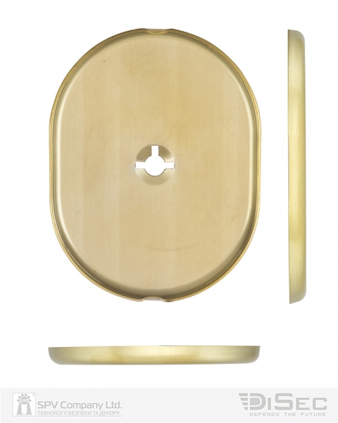 Щиток Disec Kt2112 Omega Oval Латунь_мат Tt Без Шторки-фото-2 Фото 2 - Щиток Disec Kt2112 Omega Oval Латунь_мат Tt Без Шторки.