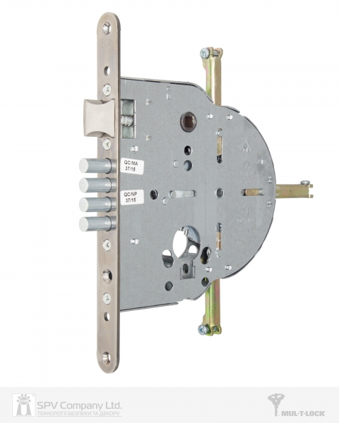 Замок врізний MUL-T-LOCK 4-way din M265 cr univ bs65мм 90мм w/o_sp-фото-4 Фото 4 - Замок врізний MUL-T-LOCK 4-way din M265 cr univ bs65мм 90мм w/o_sp.