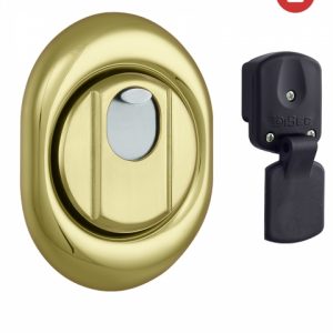Фото 22 - Протектор Disec Magnetic_4g 4g2mb Din Oval 25мм Латунь_pvd 3клас 2 3key Km0p47 Зовнішній.