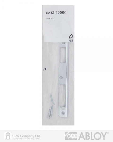 Обратная планка ABLOY ЕА 321 угловая L DIN ST/CR 20х170х8мм 4621-фото-2 Фото 2 - Обратная планка ABLOY ЕА 321 угловая L DIN ST/CR 20х170х8мм 4621.