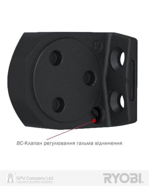 Дотягувач Накладний Ryobi 2000 D-2050t Grey_anthracite Bc Sld_arm En_3 60кг 950мм Fire 22,5-фото-4 Фото 4 - Дотягувач Накладний Ryobi 2000 D-2050t Grey_anthracite Bc Sld_arm En_3 60кг 950мм Fire 22,5.