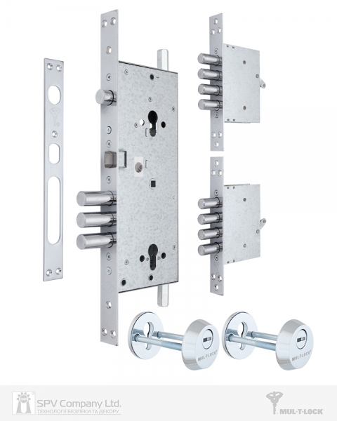 Замок Врізний Mul-t-lock 3-way Din+din 415g Cr Chrome_nickel Bs63мм 2_protectors Sp-фото-1 Фото 1 - Замок Врізний Mul-t-lock 3-way Din+din 415g Cr Chrome_nickel Bs63мм 2_protectors Sp.