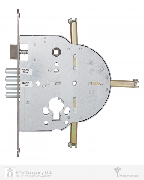 Замок врізний MUL-T-LOCK 4-way din M265 cr univ bs65мм 90мм w/o_sp-фото-5 Фото 5 - Замок врізний MUL-T-LOCK 4-way din M265 cr univ bs65мм 90мм w/o_sp.