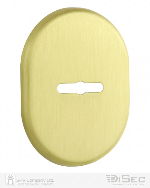 Щиток Disec Kt090 Matrix Oval Латунь_мат Tt З Прихованою Шторкою-фото-1 Фото 1 - Щиток Disec Kt090 Matrix Oval Латунь_мат Tt З Прихованою Шторкою.