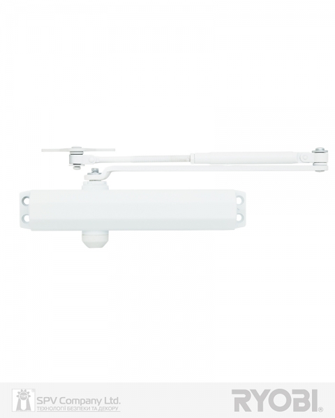 Доводчик накладной RYOBI 2000 D-2005V GLOSSY WHITE BC UNIV ARM EN 3/4/5 до 100кг 1250мм FIRE-фото-1 Фото 1 - Доводчик накладной RYOBI 2000 D-2005V GLOSSY WHITE BC UNIV ARM EN 3/4/5 до 100кг 1250мм FIRE.