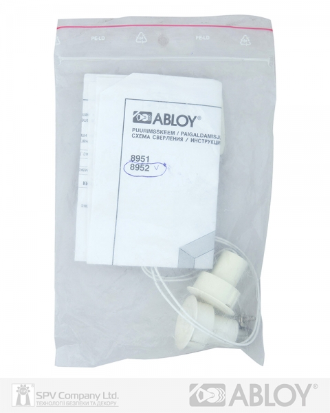 Контактор ABLOY ЭА 502 NO для металлических дверей самозапирающийся магнитный D=25мм, L=40мм-фото-2 Фото 2 - Контактор ABLOY ЭА 502 NO для металлических дверей самозапирающийся магнитный D=25мм, L=40мм.