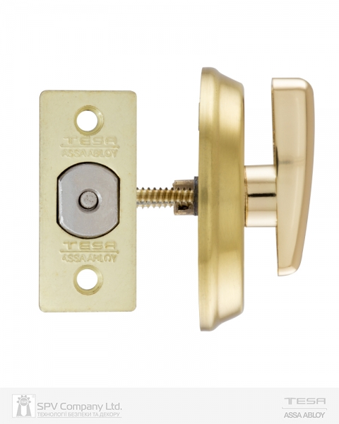 Засув Врізний Tesa 1-way Dead_bolt 514u0 Pb Univ Shiny_brass Bs60/70мм Sp-фото-3 Фото 3 - Засув Врізний Tesa 1-way Dead_bolt 514u0 Pb Univ Shiny_brass Bs60/70мм Sp.