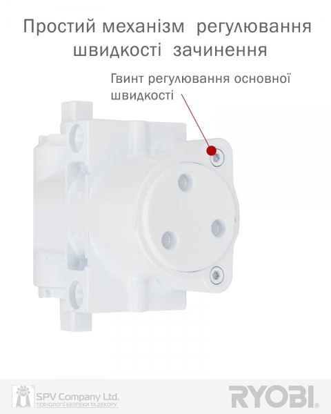 Дотягувач Накладний Ryobi 4550 Ds-4550p White Bc/da Prl_ho_arm En_2-7+ До_200кг 1400мм-фото-7 Фото 7 - Дотягувач Накладний Ryobi 4550 Ds-4550p White Bc/da Prl_ho_arm En_2-7+ До_200кг 1400мм.