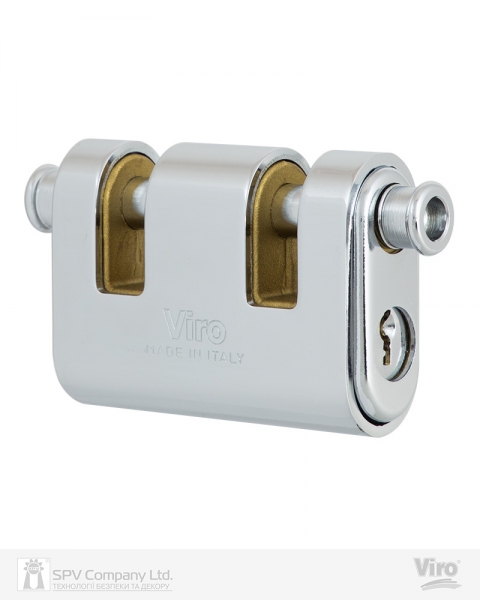 Замок висячий VIRO PANZER_VR.2AS 4126 3KEY 12мм SLID_shackle 12мм BOX key profile patented-фото-1 Фото 1 - Замок висячий VIRO PANZER_VR.2AS 4126 3KEY 12мм SLID_shackle 12мм BOX key profile patented.