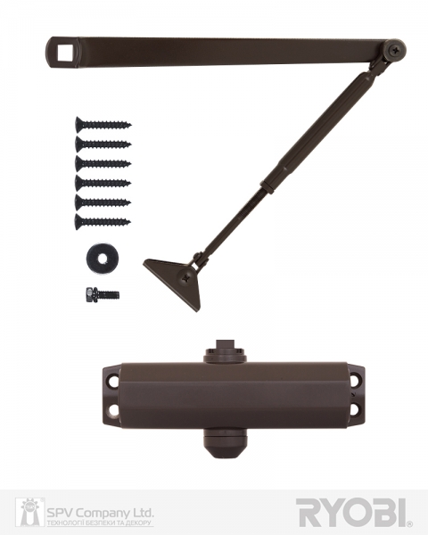 Доводчик накладной RYOBI *9900 9903 DARK BRONZE STD ARM EN 2/3 до 65кг 965мм-фото-7 Фото 7 - Доводчик накладной RYOBI *9900 9903 DARK BRONZE STD ARM EN 2/3 до 65кг 965мм.