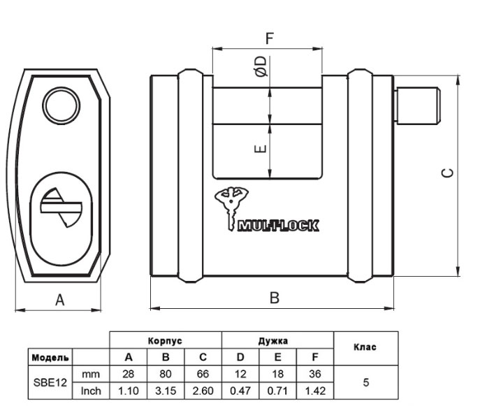 Замок висячий MUL-T-LOCK SBNE12 INTERACTIVE+ 264S+ 3KEY DND3D_BLUE_INS SLID_shackle 18мм 12мм BOX_M-фото-11 Фото 11 - Замок висячий MUL-T-LOCK SBNE12 INTERACTIVE+ 264S+ 3KEY DND3D_BLUE_INS SLID_shackle 18мм 12мм BOX_M.