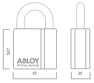 Замок висячий ABLOY PL340 SENTRY BA66EE 2KEY STR_B NR_shackle 25мм 10мм BOX-фото-12 Фото 12 - Замок висячий ABLOY PL340 SENTRY BA66EE 2KEY STR_B NR_shackle 25мм 10мм BOX.