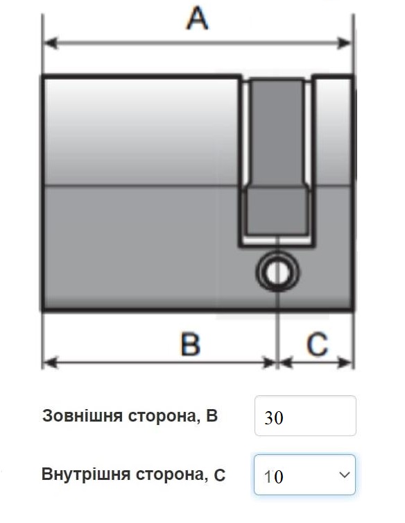 Циліндр TESA DIN_HALF_K TE5 40 N 30x10 CAM180 3KEY TE5_B BOX_T-фото-11 Фото 11 - Циліндр TESA DIN_HALF_K TE5 40 N 30x10 CAM180 3KEY TE5_B BOX_T.