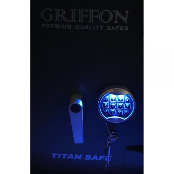 Сейф вогнезламостійкий CLE II.68.K.E-фото-5 Фото 5 - Сейф вогнезламостійкий CLE II.68.K.E.