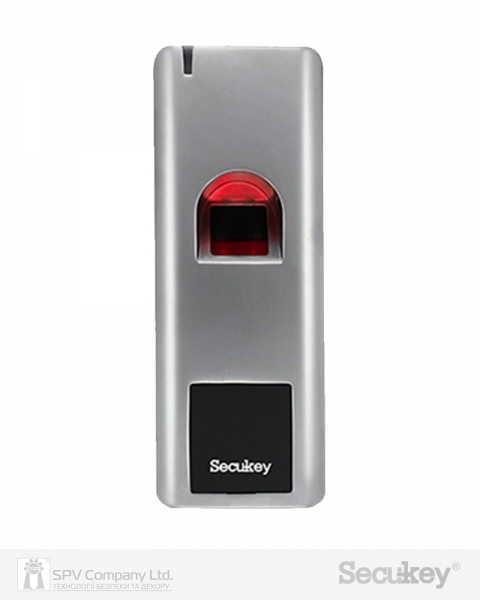 ронний контролер SECUKEY SF1 автономний підвищеної безпеки зовнішній карта+відбиток пальцю EM-MARINE_125Khz вологозахист ІР66-фото-3 Фото 3 - ронний контролер SECUKEY SF1 автономний підвищеної безпеки зовнішній карта+відбиток пальцю EM-MARINE_125Khz вологозахист ІР66.