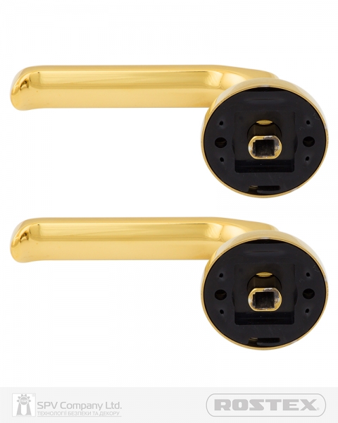Ручка дверная ROSTEX BARYT SN55 mov-mov ROUND Титан PVD 38-45мм накладные Baryt TI Комплект, OEM-фото-2 Фото 2 - Ручка дверная ROSTEX BARYT SN55 mov-mov ROUND Титан PVD 38-45мм накладные Baryt TI Комплект, OEM.