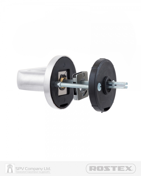 Ручка дверная ROSTEX ROTONDUM S62 mov-mov ROUND Нерж.сталь мат 38-45мм насквозь Solid NEREZ MAT Комплект-фото-8 Фото 8 - Ручка дверная ROSTEX ROTONDUM S62 mov-mov ROUND Нерж.сталь мат 38-45мм насквозь Solid NEREZ MAT Комплект.