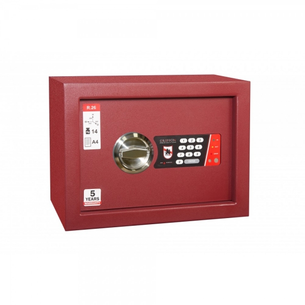 Сейф меблевий R.26.E RED-фото-1 Фото 1 - Сейф меблевий R.26.E RED.