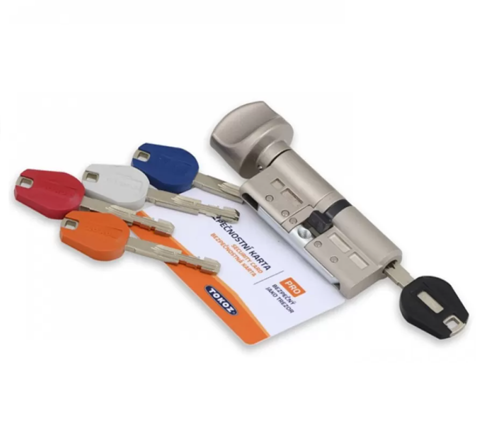 Циліндр TOKOZ PRO 300 60 (30х30Т) ключ-тумблер 5 key-фото-4 Фото 4 - Циліндр TOKOZ PRO 300 60 (30х30Т) ключ-тумблер 5 key.