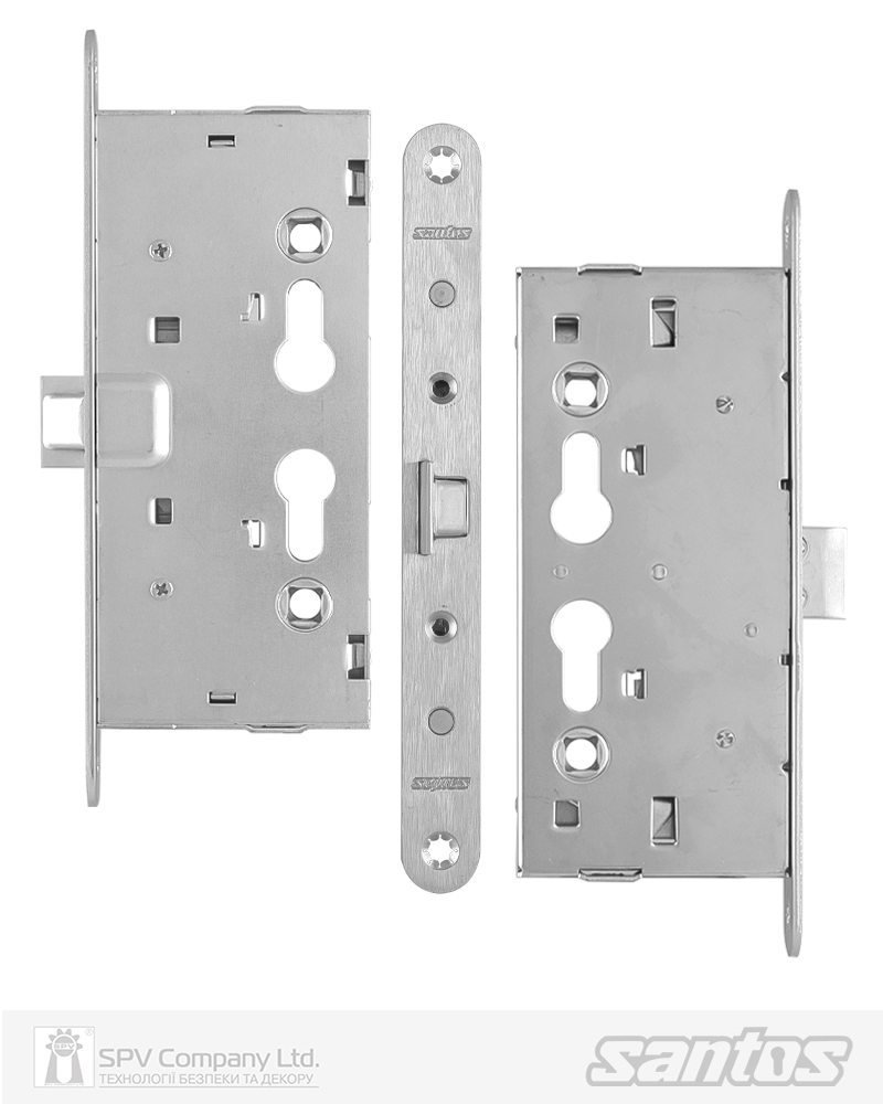 Комплект SANTOS для евакуаційного виходу 1300SS-3 1 Locking SATIN NICKEL/STAINLESS STEEL 900мм 9x9мм із замком J530-T та ручкою B002SS mov-фото-2 Фото 2 - Комплект SANTOS для евакуаційного виходу 1300SS-3 1 Locking SATIN NICKEL/STAINLESS STEEL 900мм 9x9мм із замком J530-T та ручкою B002SS mov.