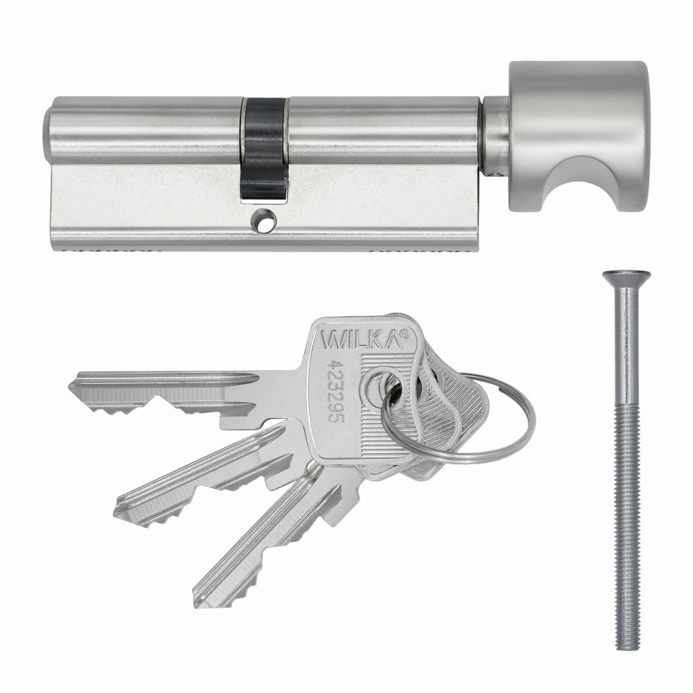 Циліндр WILKA 1405 A 30/30g nikiel CK-фото-2 Фото 2 - Циліндр WILKA 1405 A 30/30g nikiel CK.