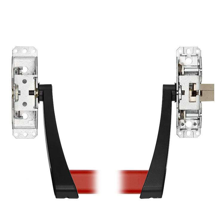 Замок TESA для евакуаційного виходу накладний GLOBAL1S 1 Locking NR 1200мм 8x8мм N: black (RAL 9005)/ R: red (RAL 3000)-фото-4 Фото 4 - Замок TESA для евакуаційного виходу накладний GLOBAL1S 1 Locking NR 1200мм 8x8мм N: black (RAL 9005)/ R: red (RAL 3000).
