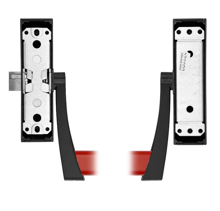 Замок TESA для евакуаційного виходу накладний GLOBAL1S 1 Locking NR 1200мм 8x8мм N: black (RAL 9005)/ R: red (RAL 3000)-фото-5 Фото 5 - Замок TESA для евакуаційного виходу накладний GLOBAL1S 1 Locking NR 1200мм 8x8мм N: black (RAL 9005)/ R: red (RAL 3000).
